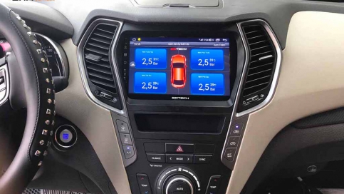 Màn hình DVD Android xe Hyundai Santafe 2012 - 2018 | Gotech GT10 Pro
